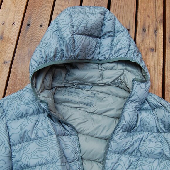 EDDIE BAUER Cirruslite Down Insulated Hooded Jacket Men's Size TL NWT - Picture 5 of 6